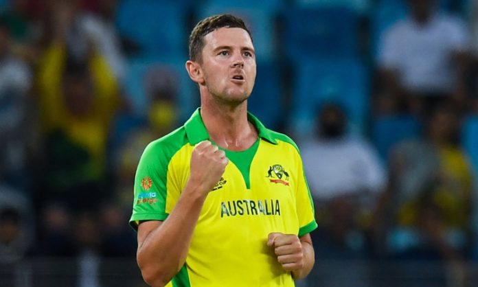 Hazlewood away from final test against India