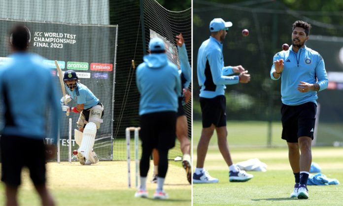 Team India practice for WTC 2023 Final