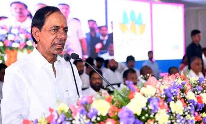 CM KCR Speech at Amara Jyothi Tower