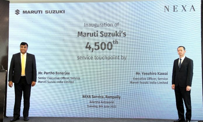Maruti Suzuki launches 4500th Service Touch Point