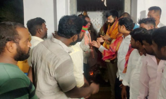 Abothu Venkatesh Yadav takes oath as President in Medak