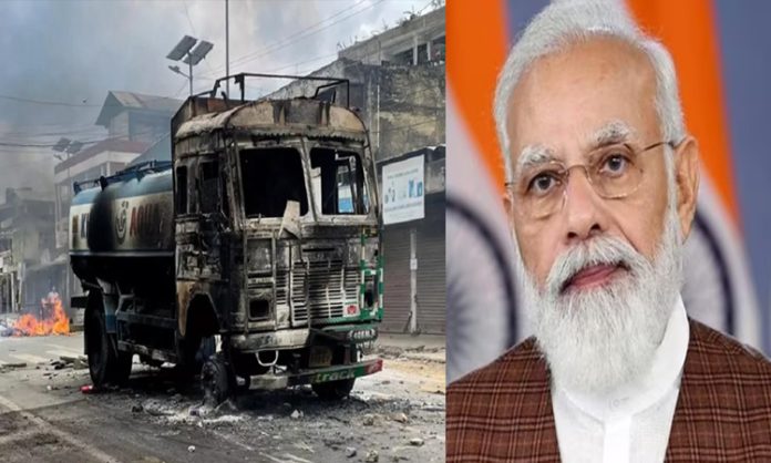 PM Modi Should respond on Manipur Violence: Ex Army Chief