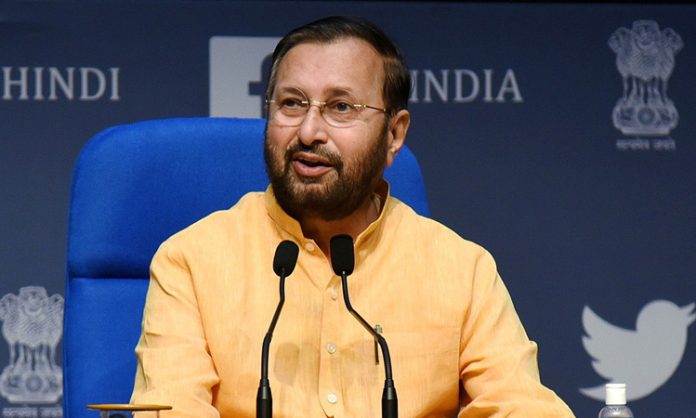 Prakash Javadekar tour in Karimnagar