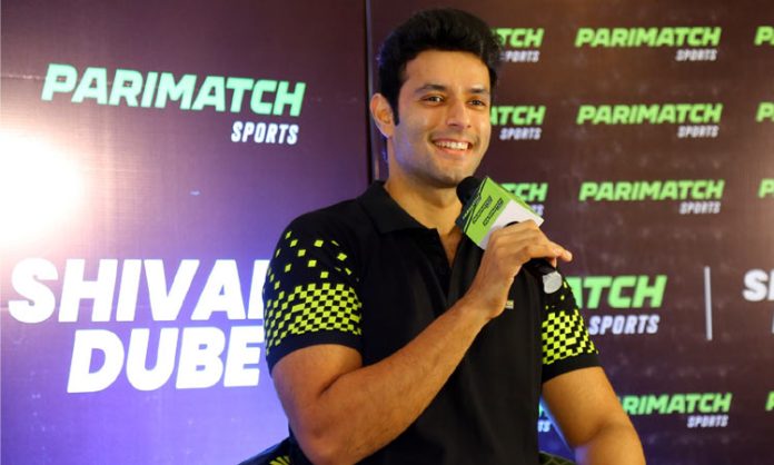 Shivam Dube appointed as Brand Ambassador of Parimatch Sports