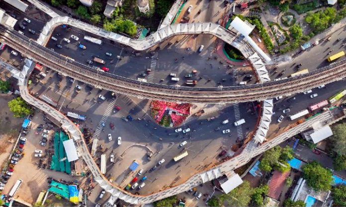 KTR Inaugurates Uppal Skywalk Tower
