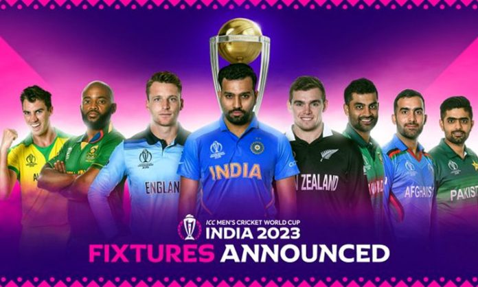 ICC Announces ODI World Cup 2023 Schedule