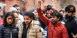 Wrestlers resumed jobs in Railways