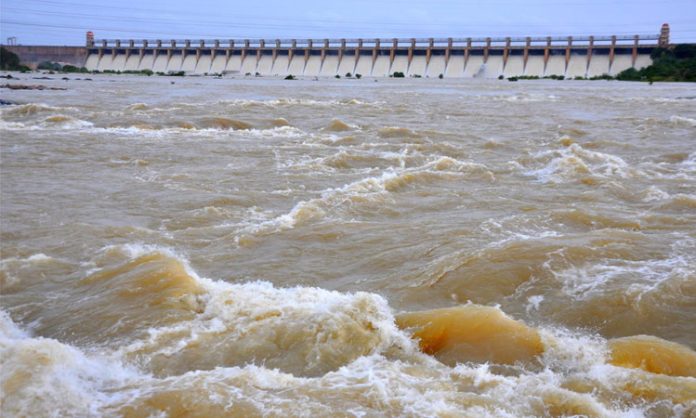 41 thousand cusecs of water into Tungabhadra