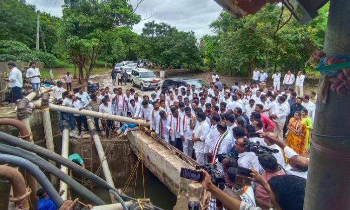 Bhatti vikramarka inspected Bhadrachalam katakatta