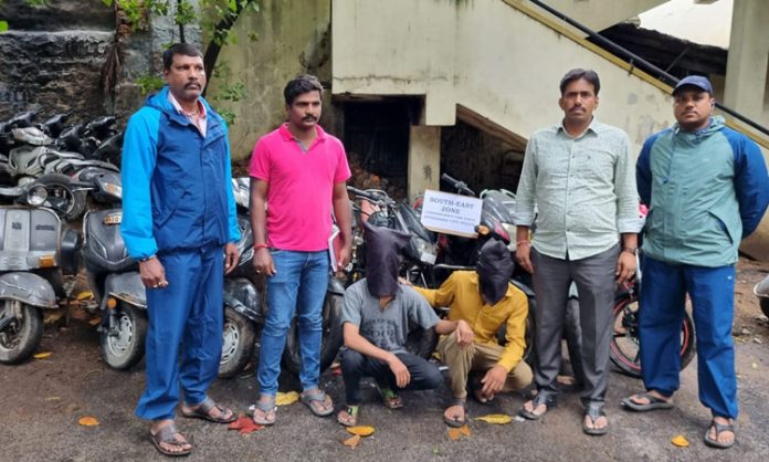 Bike thieves arrested in Hyderabad