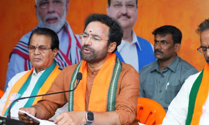 Dalita bandhu should be given to all deserving ones: Kishan Reddy