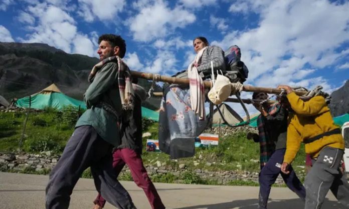 Five Amarnath yatra pilgrims die in 24 hours