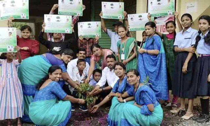 Head of MKG Group who planted saplings in Green India Challenge