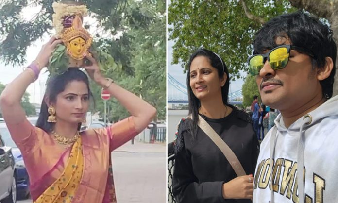 Jabardasth Rocking Rakesh Jordar Sujatha Celebrating Bonalu Jathra at London