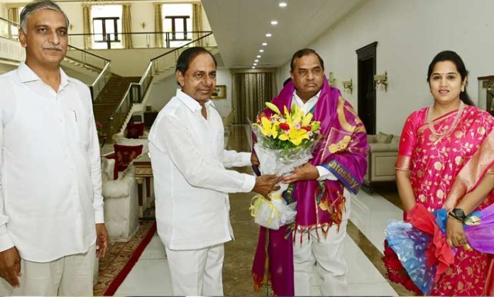 Nominated chairmen who met CM KCR