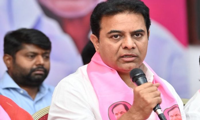 KTR Press Meet at Telangana Bhavan