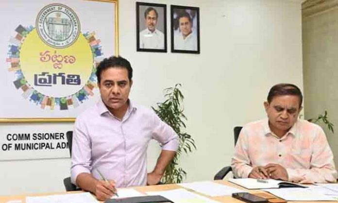 Take up sanitation work in cities vigorously: KTR