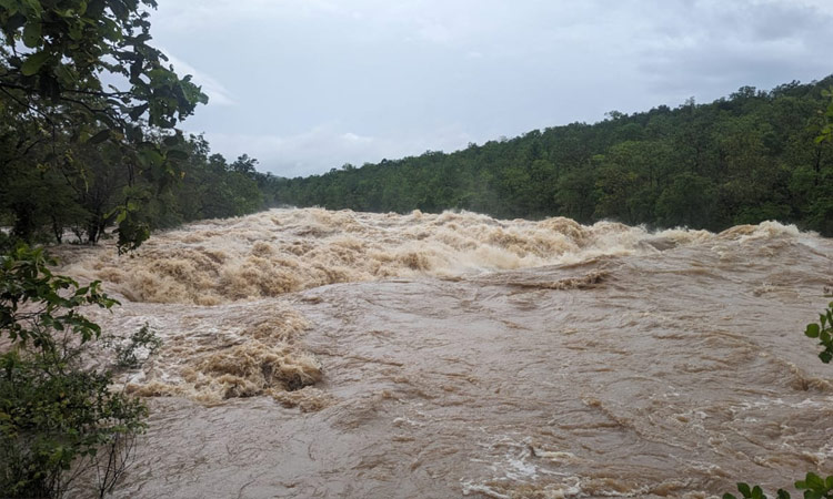 Khammam Munnera floods is family caught