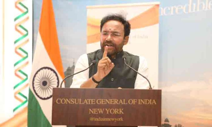 The efforts of expatriate Indians are great: Kishan Reddy