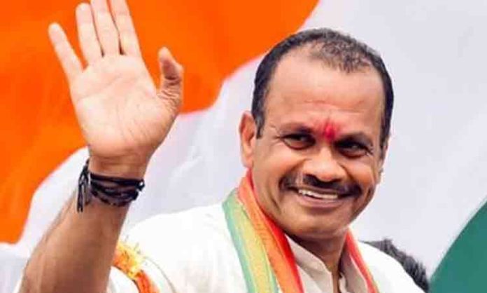 Victory of Komatireddy Venkat Reddy in Nalgonda