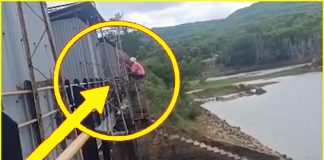 Man try jumping into Gogarbham Dam in Tirumala
