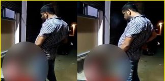 Man urinating on tribal youth in MP