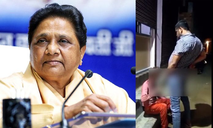 Mayawati demands bulldozer action on MP man accused of urinating over tribal youth