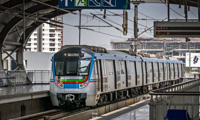 Metro trains disrupted in Hyderabad for 3 hours