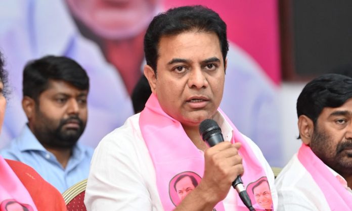 Minister ktr comments on bjp and congress