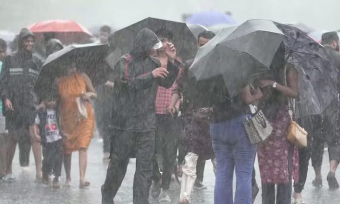 Mumbai And Delhi Hit By Heavy Rains