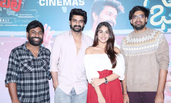 Nagashaurya is the hero in Rangbali success meet