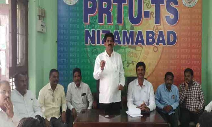 PRTUTS is responsible for bringing the teachers to their respective districts