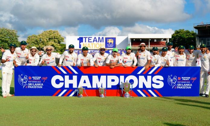 Pakistan won on srilanka