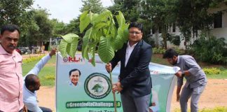 KL University staff in Green Challenge