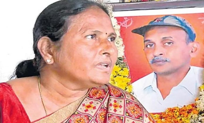 Maoist leader RK wife Shirisha