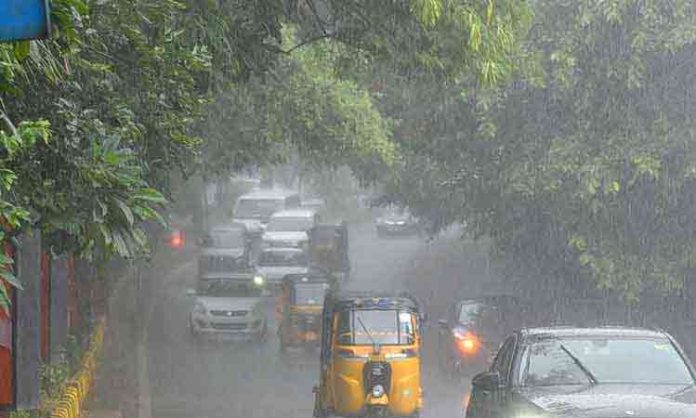 Rain for three days in Telanagana state