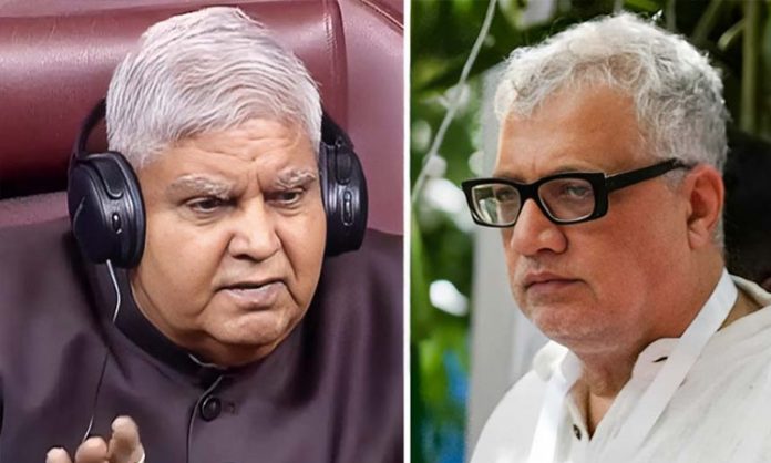 Rajya Sabha Chairman Dhankhar warns TMC MP O'Brien