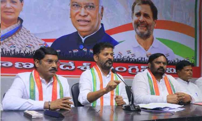 TPCC President Revanth Reddy's open letter to Telangana Farmers