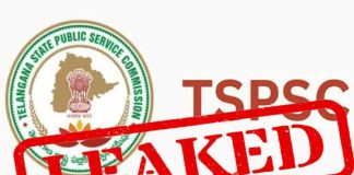 TSPSC paper leak