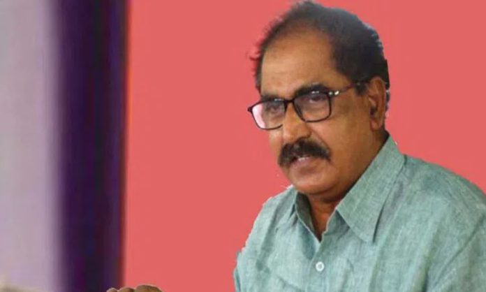 Train accidents are due to central BJP government's negligence: Tammineni Veerabharam