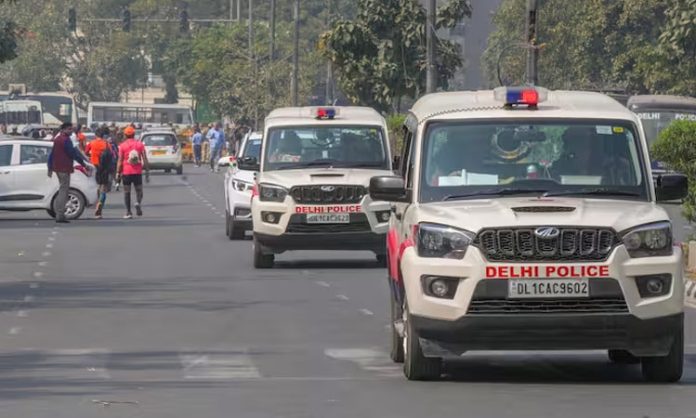 Wife of Delhi Police Inspector who hit four people with car