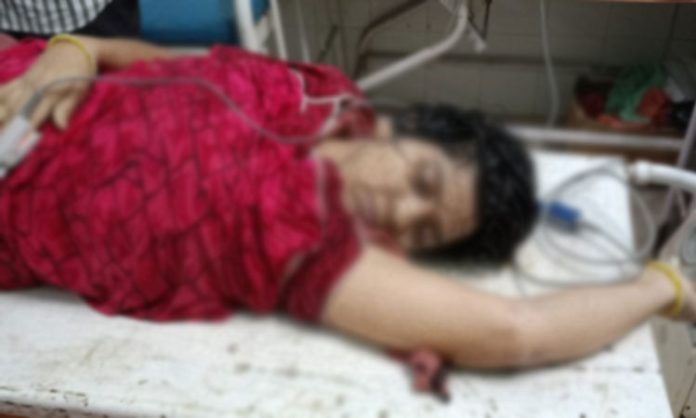 Woman died after collapse bathroom wall in Jagtial