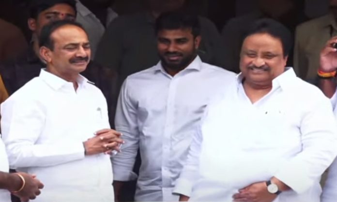 Jithender reddy meet with etela rajender