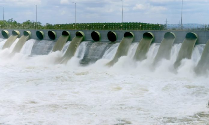 Huge Water Inflow into Pranahita River