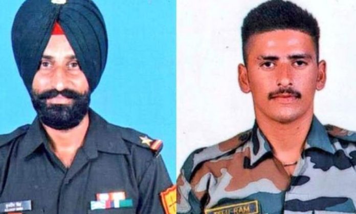 Jawans found swept away in a sudden flood