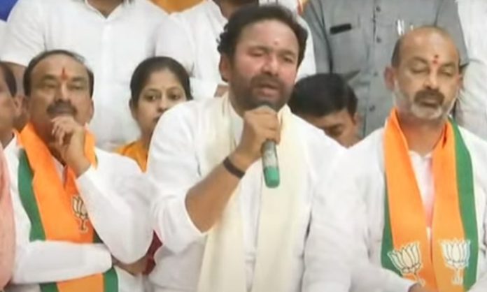 Kishan reddy comments on CM KCR