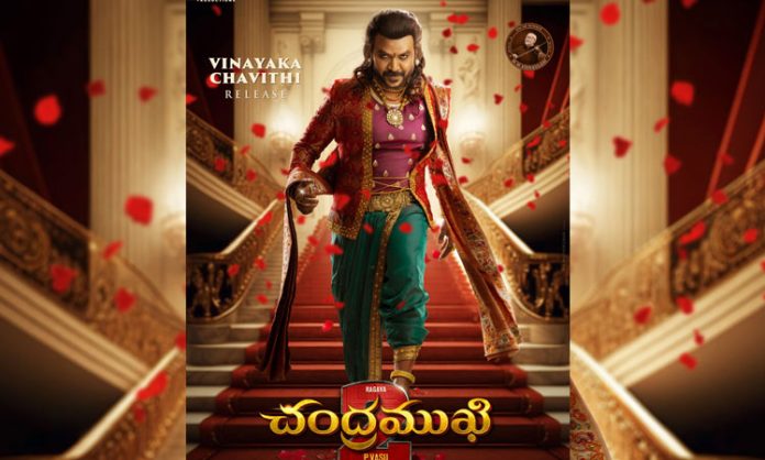 Raghava Lawrence first look out from Chandramukhi 2
