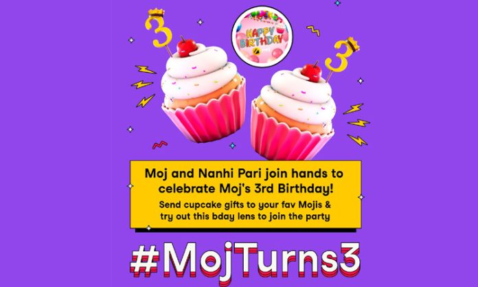 Moj hands with Nanhi Pari Foundation to celebrate moj's 3rd birthday