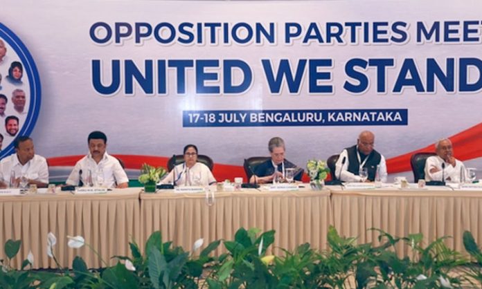 joint Opposition meeting in Bengaluru