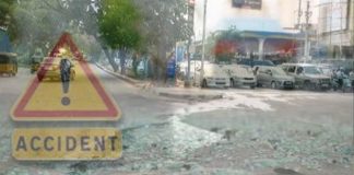 car accident in jubilee hills check post